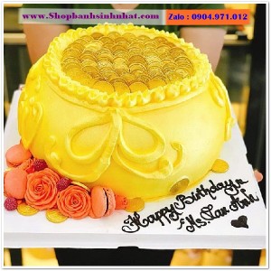 Bánh Sinh Nhật Hũ Vàng - VA94